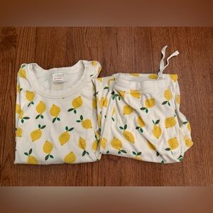 Hanna Andersson set Lemon Print Long Sleeve